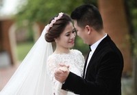 Mỹ Dzung đẹp tinh khôi trong áo cưới trắng