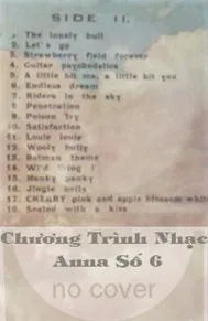 Chương Trình Nhạc Anna Số 6 (Mặt B)
