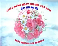 Mừng Ngày Phụ Nữ Việt Nam 20/10