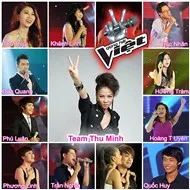 Giọng Hát Việt 2012 (Team Thu Minh)